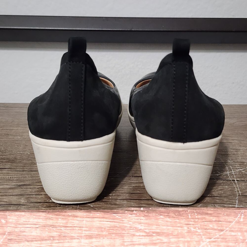 Vionic Jacey Wedge Women's Comfort Heels Shoes Size 9.5 Black - Picture 4 of 9